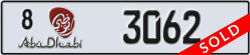 abu dhabi - code - 8 - number -3062