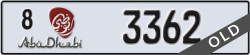 abu dhabi - code - 8 - number -3362