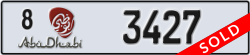 abu dhabi - code - 8 - number -3427