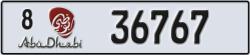 abu dhabi - code - 8 - number -36767