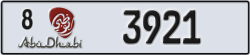 abu dhabi - code - 8 - number -3921