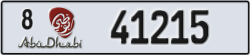 abu dhabi - code - 8 - number -41215