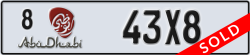 abu dhabi - code - 8 - number -43X8
