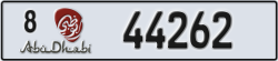 abu dhabi - code - 8 - number -44262