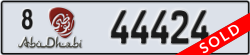 abu dhabi - code - 8 - number -44424