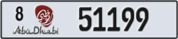 abu dhabi - code - 8 - number -51199
