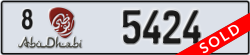 abu dhabi - code - 8 - number -5424