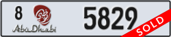 abu dhabi - code - 8 - number -5829
