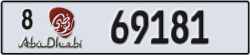 abu dhabi - code - 8 - number -69181