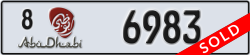 abu dhabi - code - 8 - number -6983