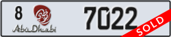 abu dhabi - code - 8 - number -7022