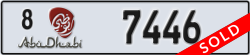 abu dhabi - code - 8 - number -7446