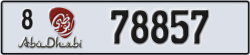 abu dhabi - code - 8 - number -78857