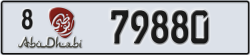 abu dhabi - code - 8 - number -79880
