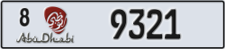 abu dhabi - code - 8 - number -9321