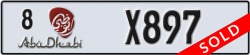 abu dhabi - code - 8 - number -X897