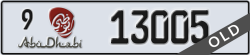 abu dhabi - code - 9 - number -13005