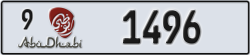 abu dhabi - code - 9 - number -1496