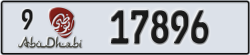 abu dhabi - code - 9 - number -17896