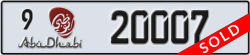 abu dhabi - code - 9 - number -20007