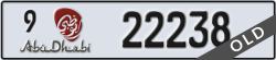 abu dhabi - code - 9 - number -22238
