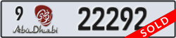 abu dhabi - code - 9 - number -22292