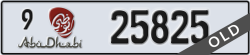 abu dhabi - code - 9 - number -25825