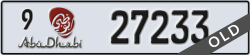 abu dhabi - code - 9 - number -27233