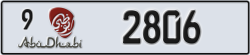 abu dhabi - code - 9 - number -2727