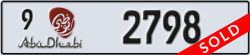 abu dhabi - code - 9 - number -2798