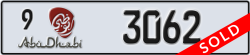 abu dhabi - code - 9 - number -3062