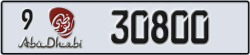abu dhabi - code - 9 - number -30800