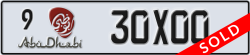 abu dhabi - code - 9 - number -30X00