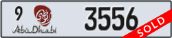 abu dhabi - code - 9 - number -3556
