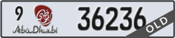 abu dhabi - code - 9 - number -36236