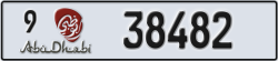 abu dhabi - code - 9 - number -38482