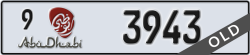 abu dhabi - code - 9 - number -3943