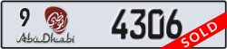 abu dhabi - code - 9 - number -4306