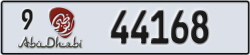 abu dhabi - code - 9 - number -44168