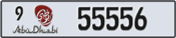 abu dhabi - code - 9 - number -55556