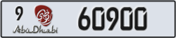 abu dhabi - code - 9 - number -60900