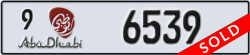 abu dhabi - code - 9 - number -6539