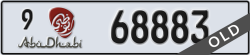 abu dhabi - code - 9 - number -68883