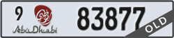 abu dhabi - code - 9 - number -83877