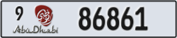 abu dhabi - code - 9 - number -86861