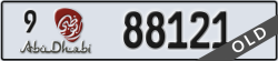 abu dhabi - code - 9 - number -88121