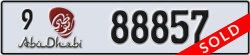abu dhabi - code - 9 - number -88857