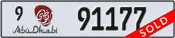 abu dhabi - code - 9 - number -91177