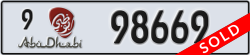 abu dhabi - code - 9 - number -98669