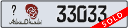 abu dhabi - code - _ - number -33033